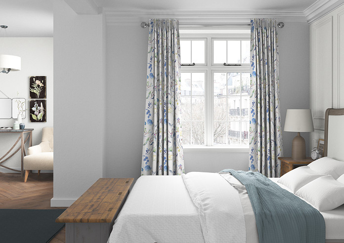 Grove, Saxon Blue - Made to Measure Curtains - Image 5